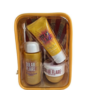 Brazilian Caramel Dreams Body Care Set Travel Solar Flare Kit